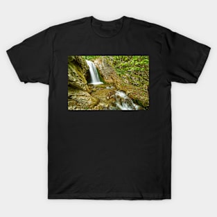 Waterfall on a mountain river T-Shirt